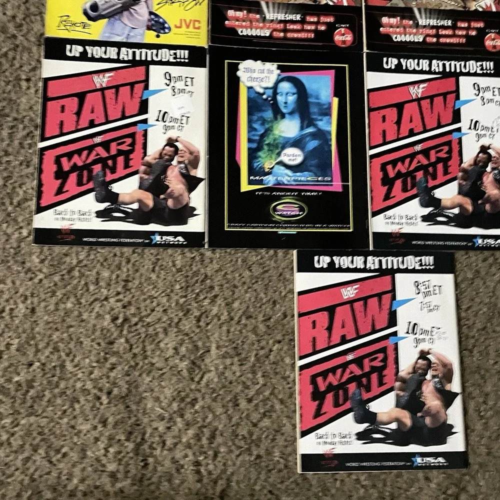Vintage 1998 WWF Magazine Lot 13 Stone Cold Undertaker Kane Chyna The Rock RAW